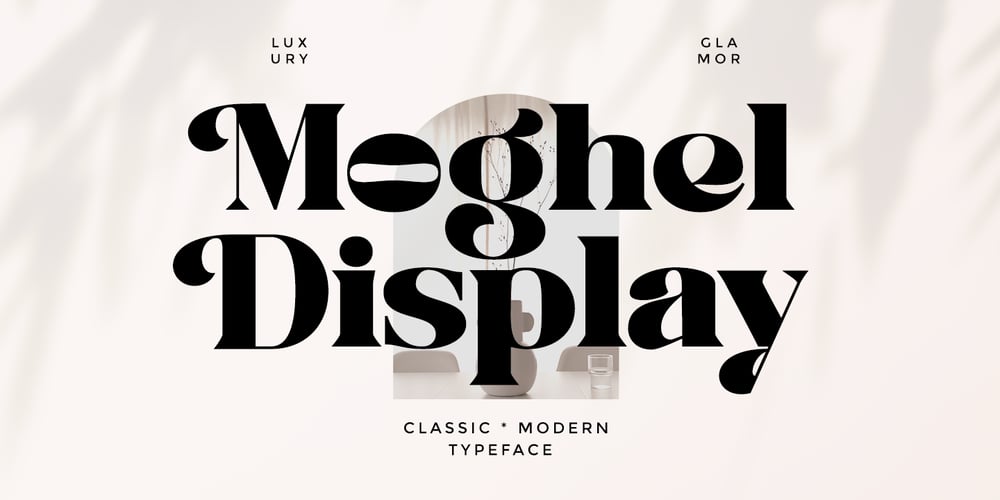 Moghel Display font