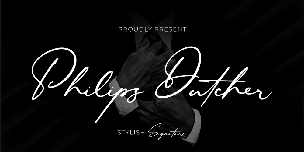 Philips Dutcher font
