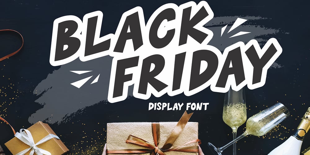 Black Friday font