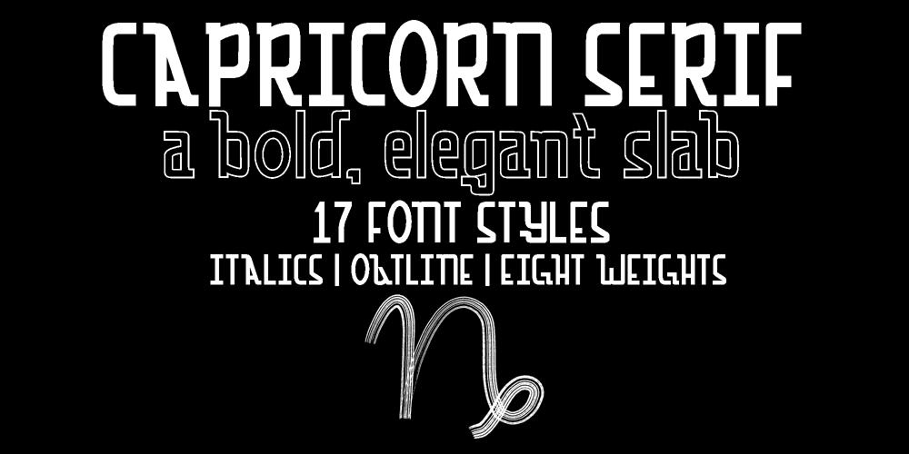 Capricorn Serif font