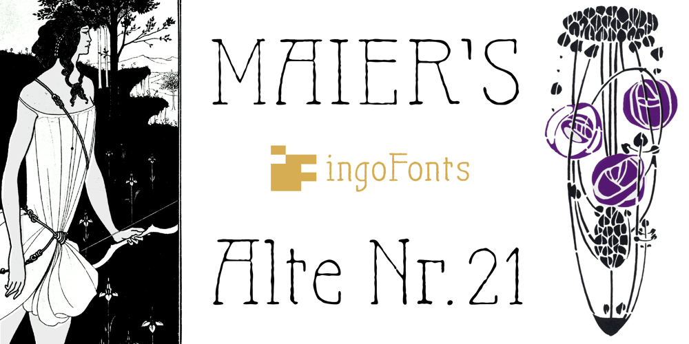 Maiers Nr 21 Pro font