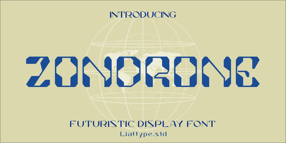 Zondrone font