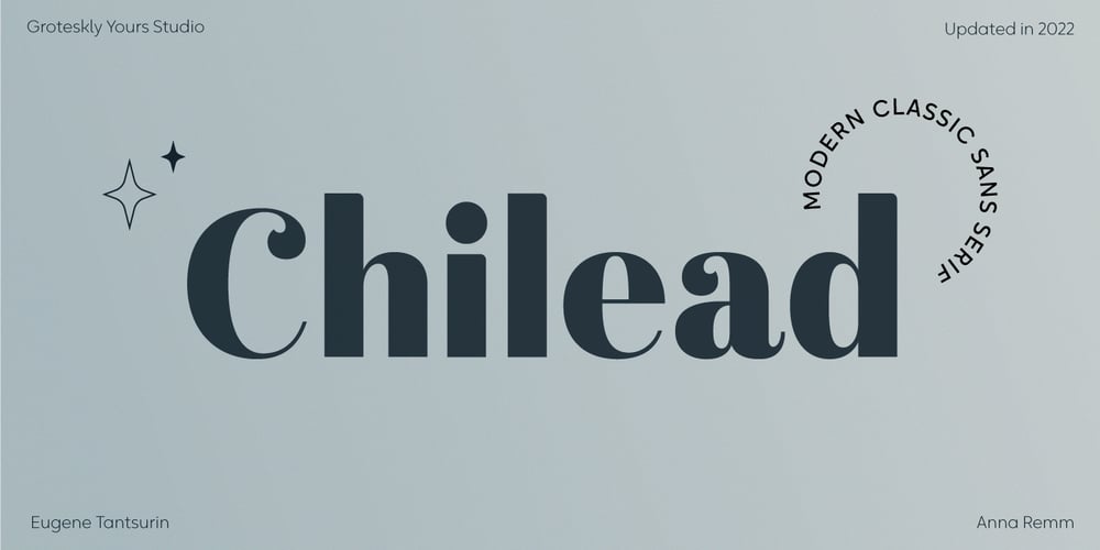Chilead font