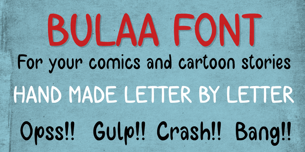 Bulaa font