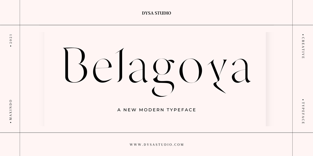Belagoya font
