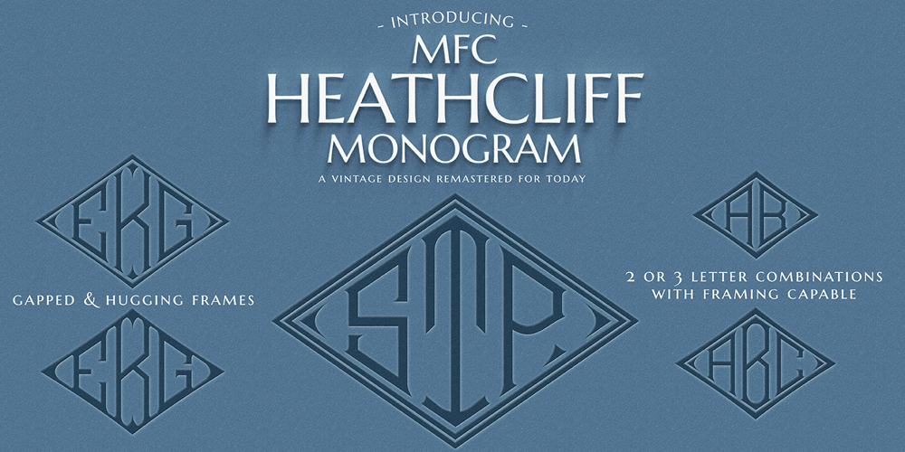 MFC Heathcliff Monogram font