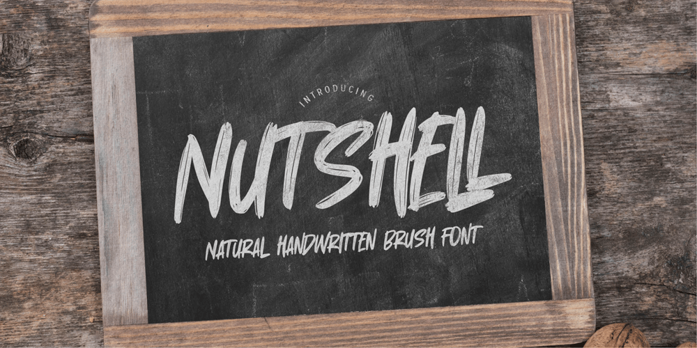 Nutshell font