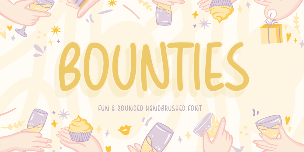Bounties font