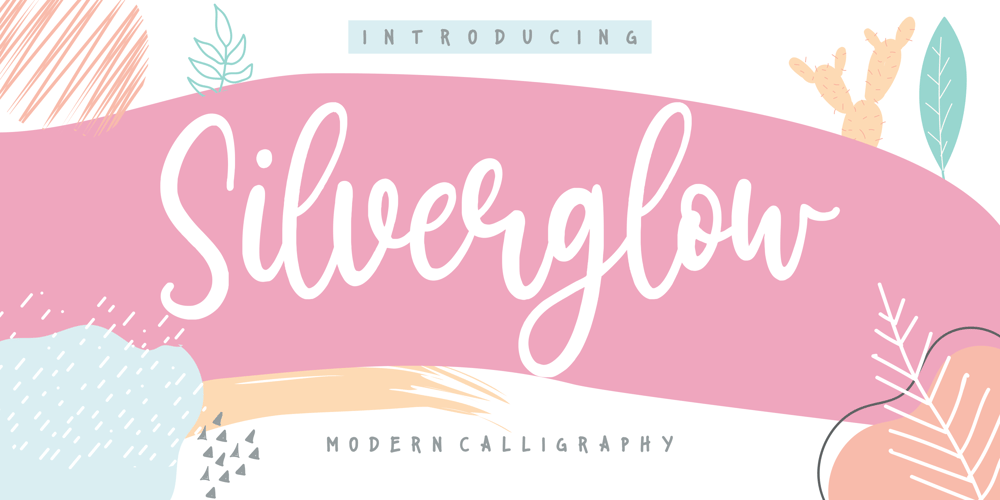 Silverglow font