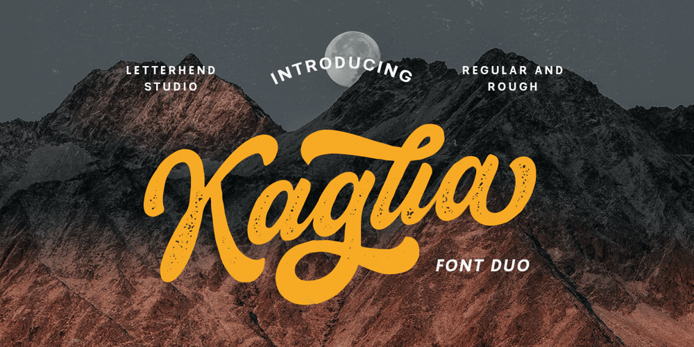 Kaglia font