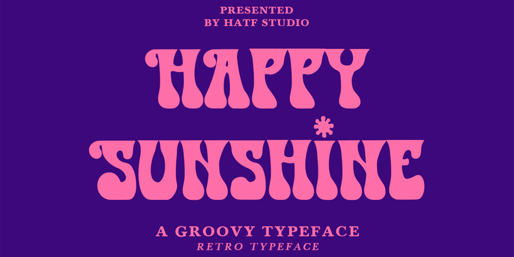 Happy Sunshine font
