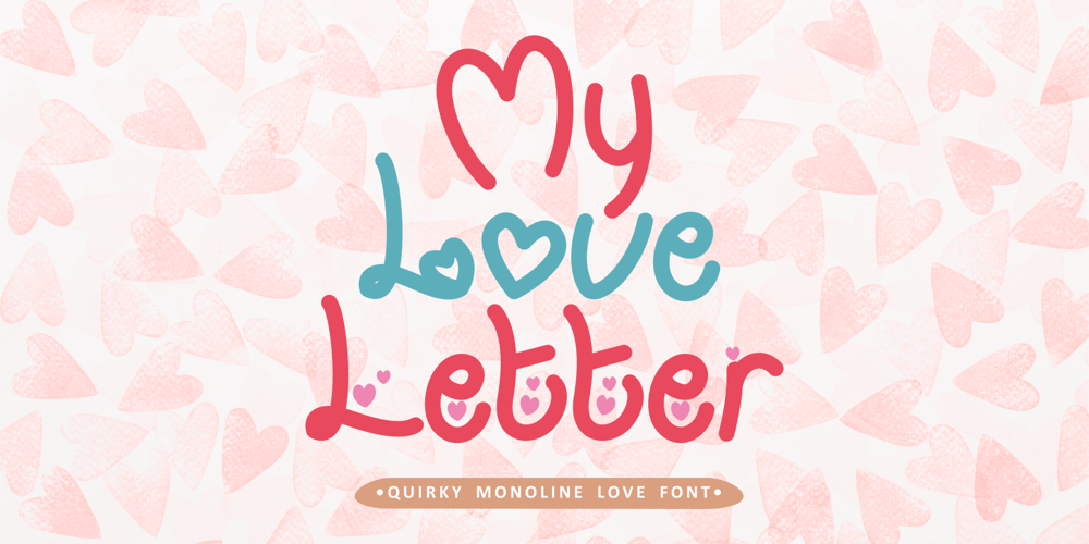 My Love Letter font