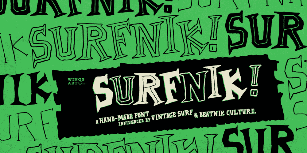 Surfnik font