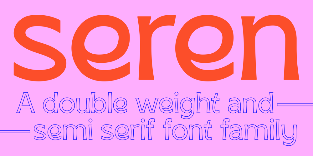 SK Seren font