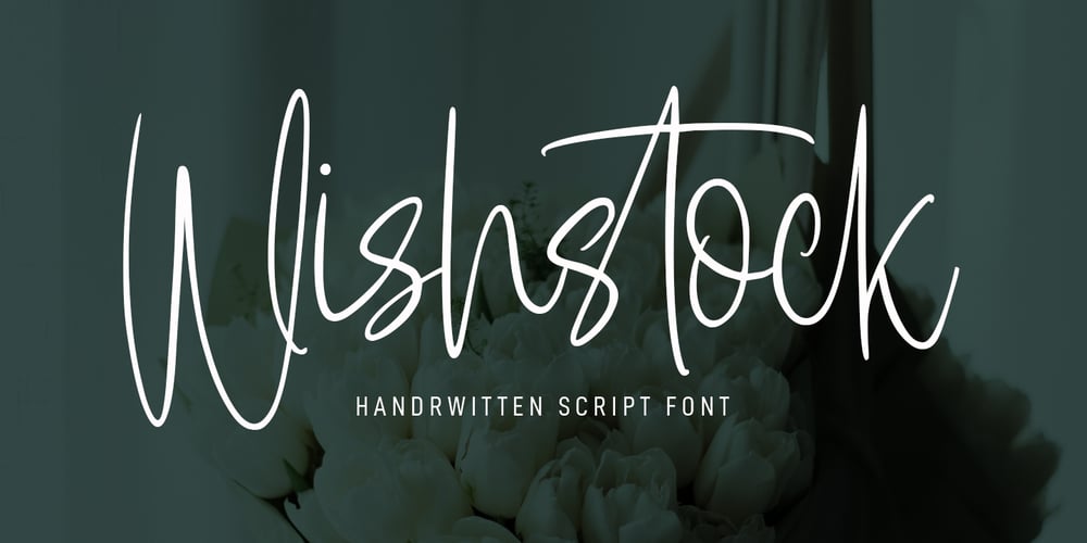 Wishstock font