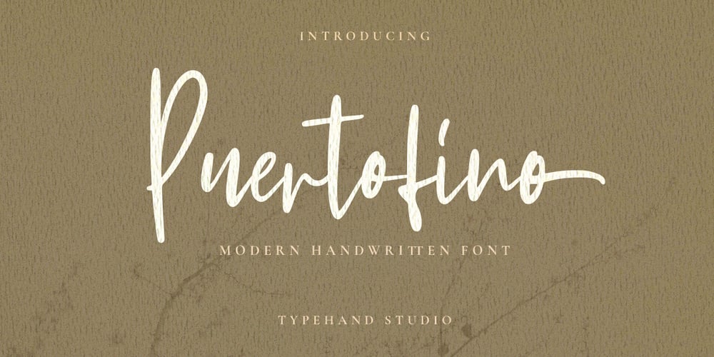 Puertofino font