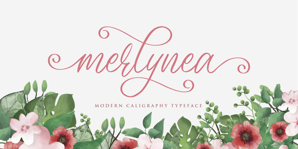 Merlynea font