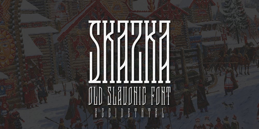 TD Skazka font