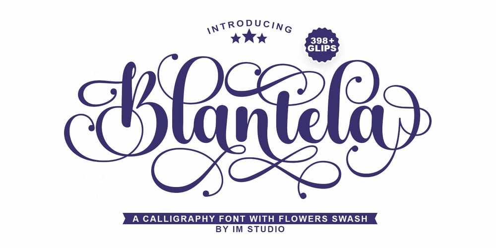 Blantela font