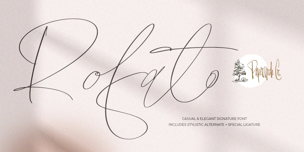 Rofato font