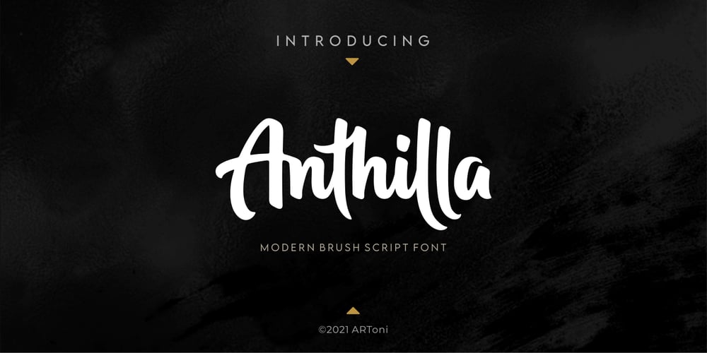 Anthilla font