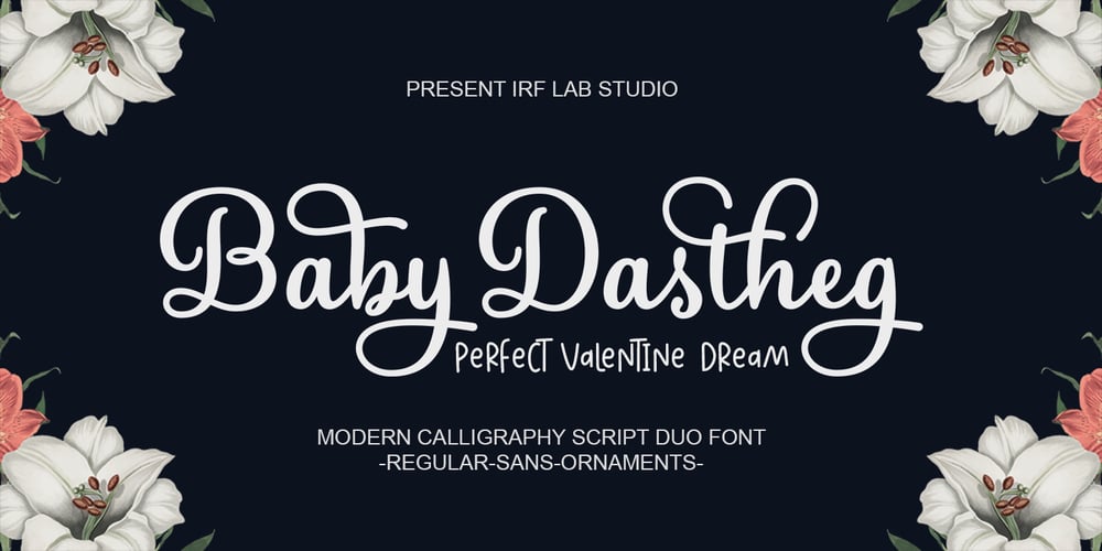 Baby Dastheg font