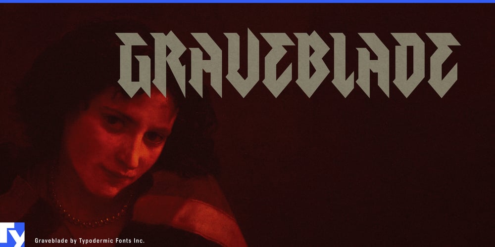 Graveblade font