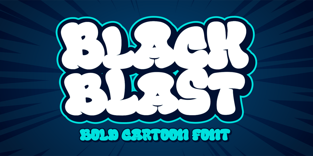 Black Blast font
