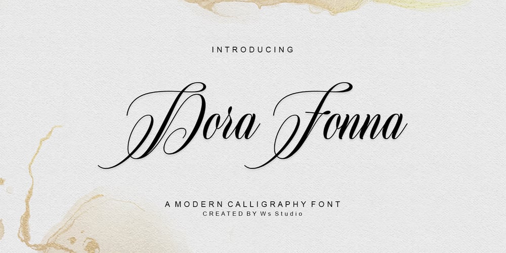 Dora Fonna font