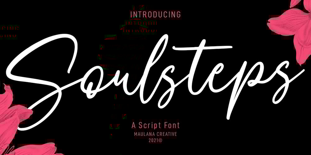 Soulsteps font
