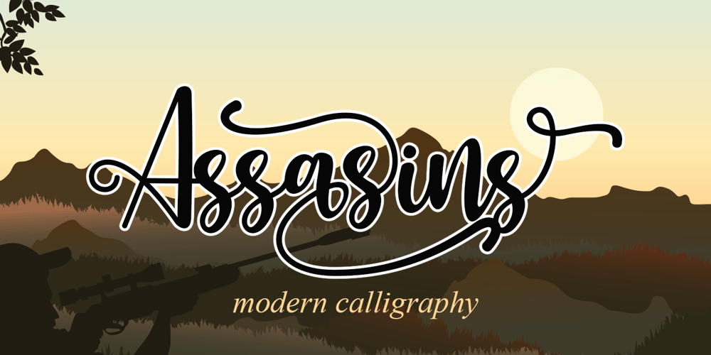 Assasins font