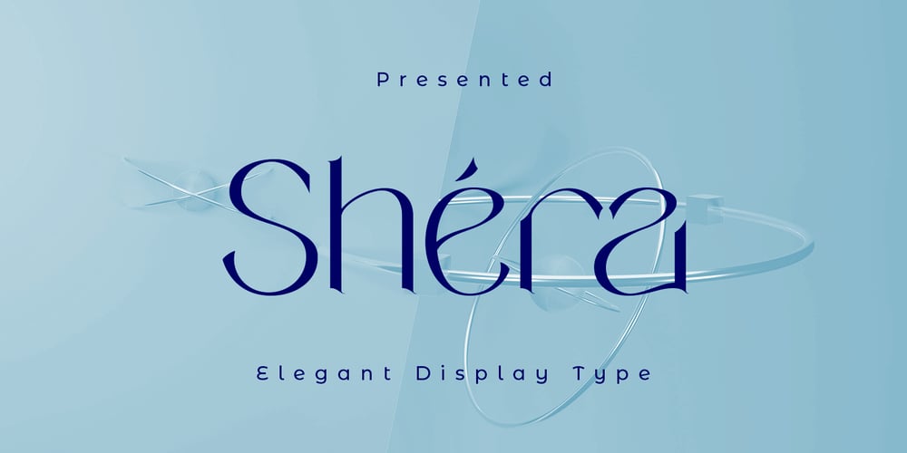 Shera Display font