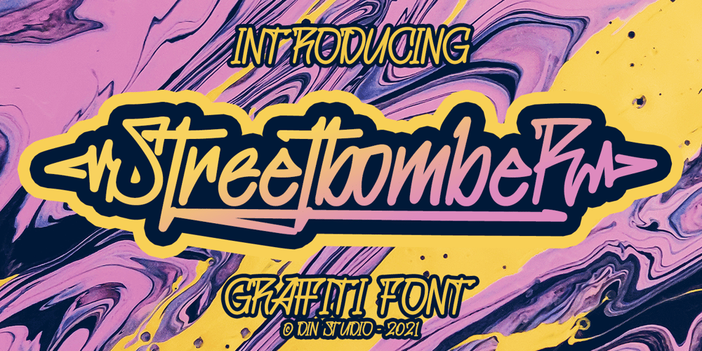 Streetbomber font