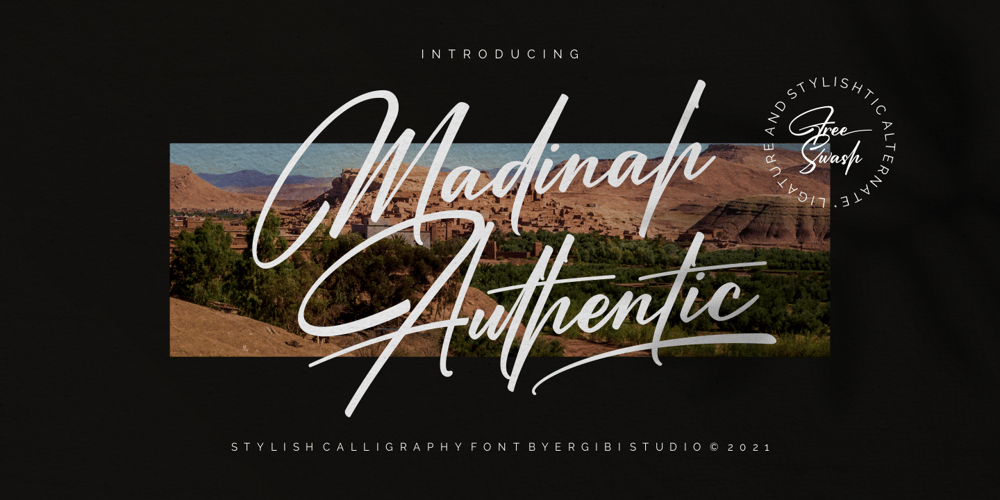 Madinah Authentic font