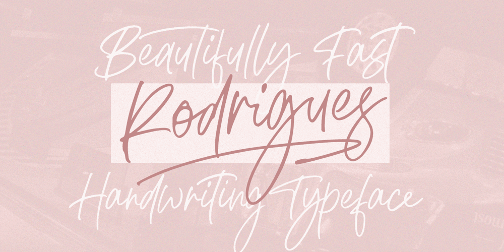 Rodrigues font
