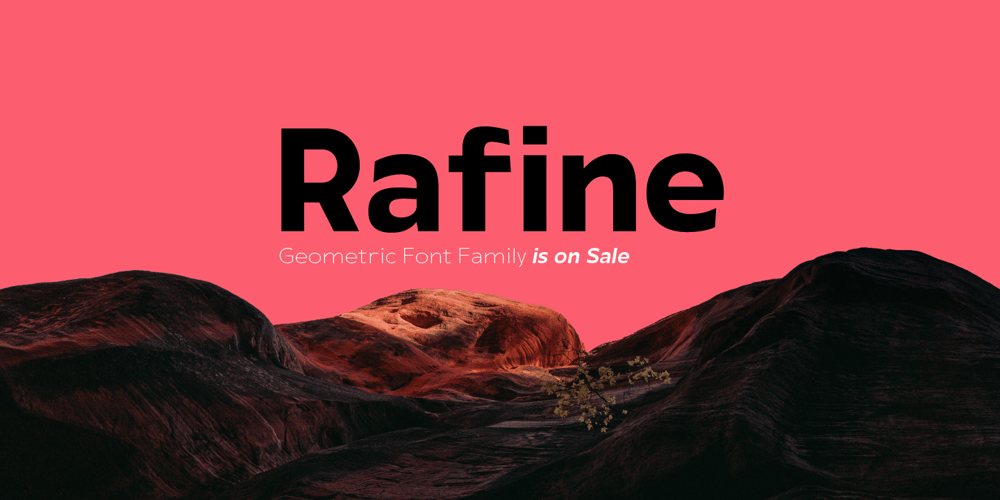Rafine font