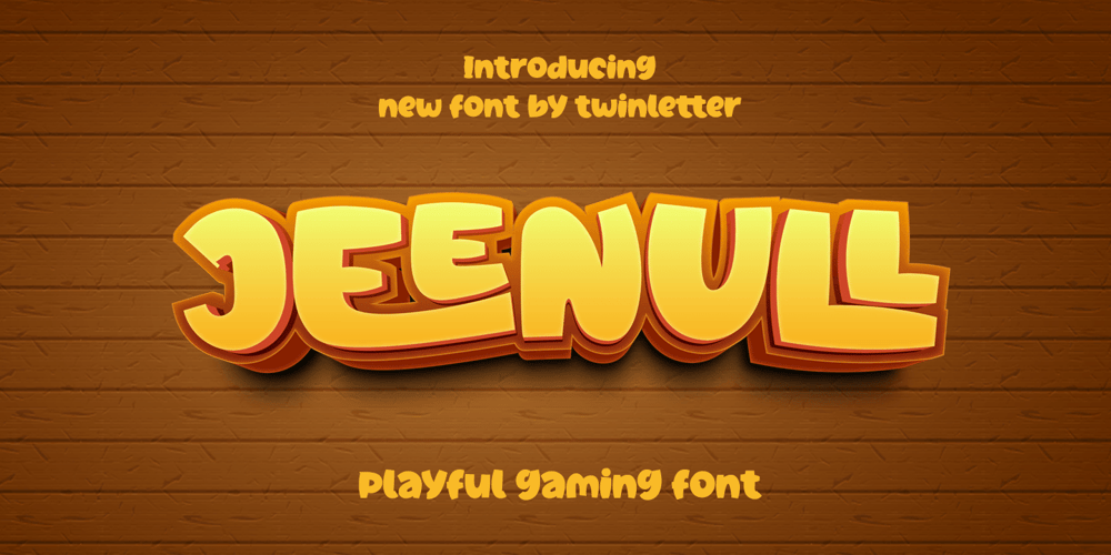 Jeenull font