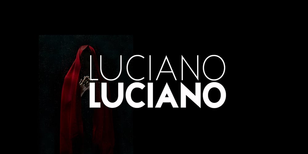 Luciano Display font