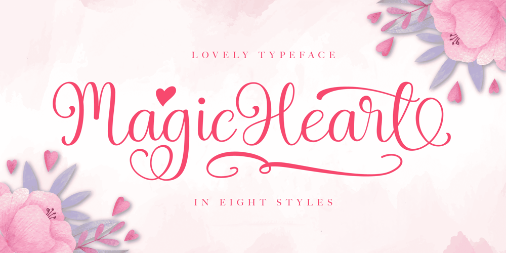 Magic Heart font