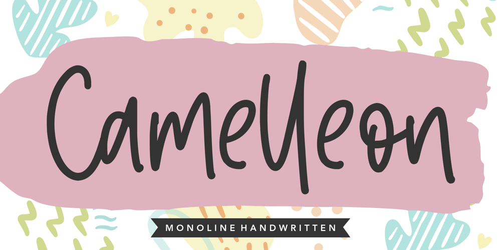 Camelleon font