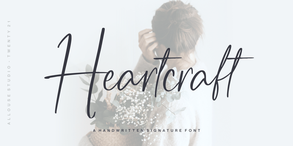 Heartcraft font