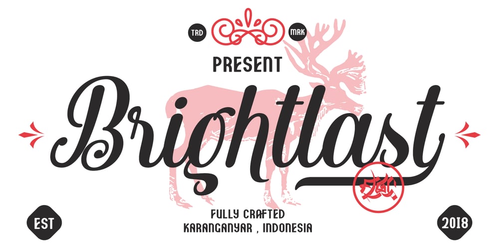 Brightlast font
