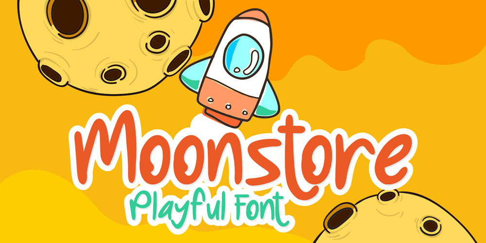 Moonstore font