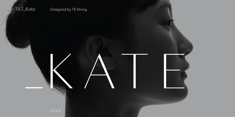 TKT Kate font
