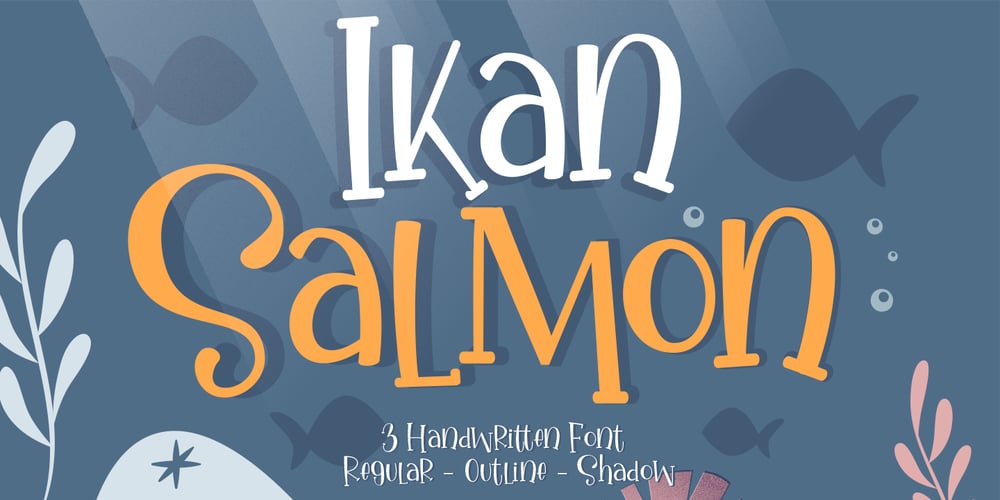Ikan Salmon font