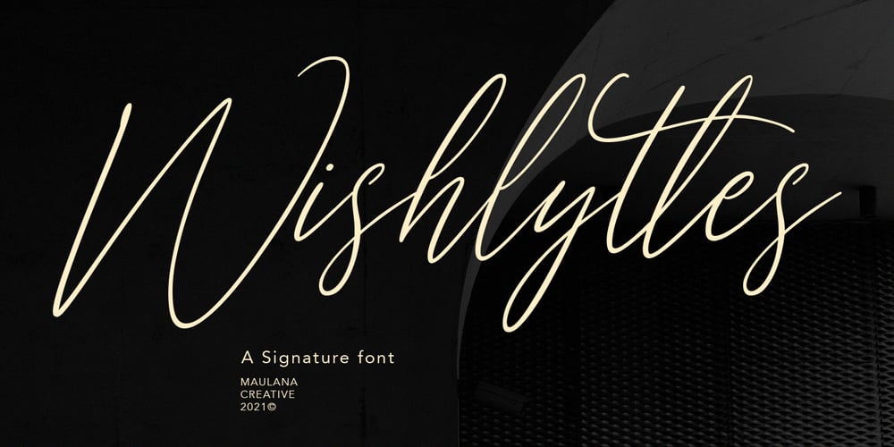 Wishlyttes font