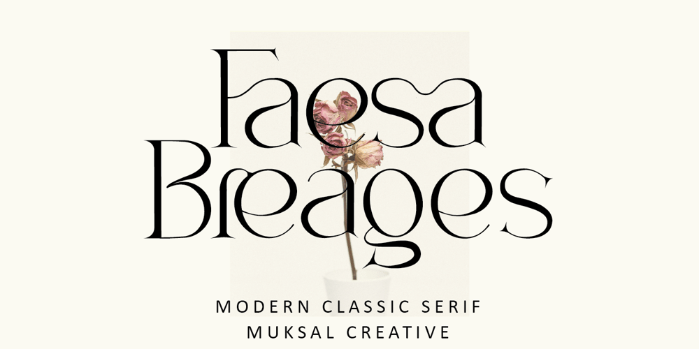 Faesa Breages font