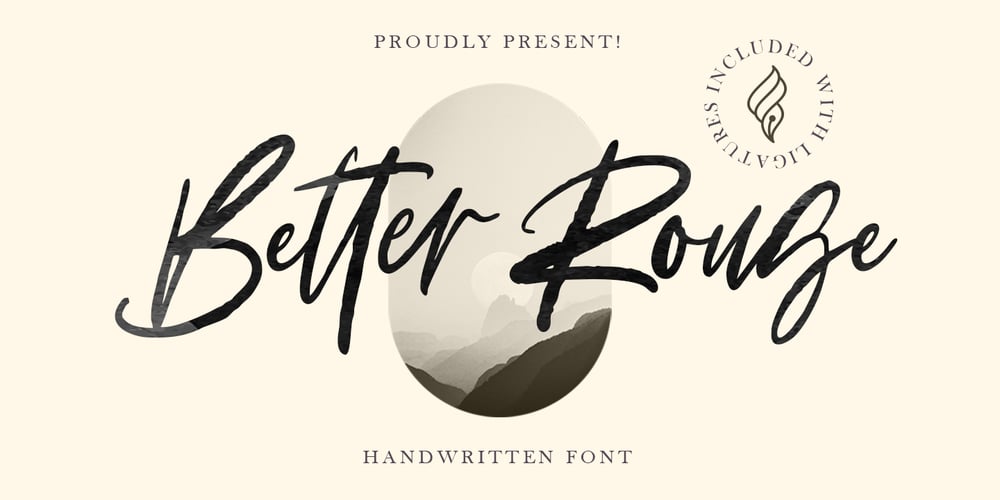 Better Rouge font