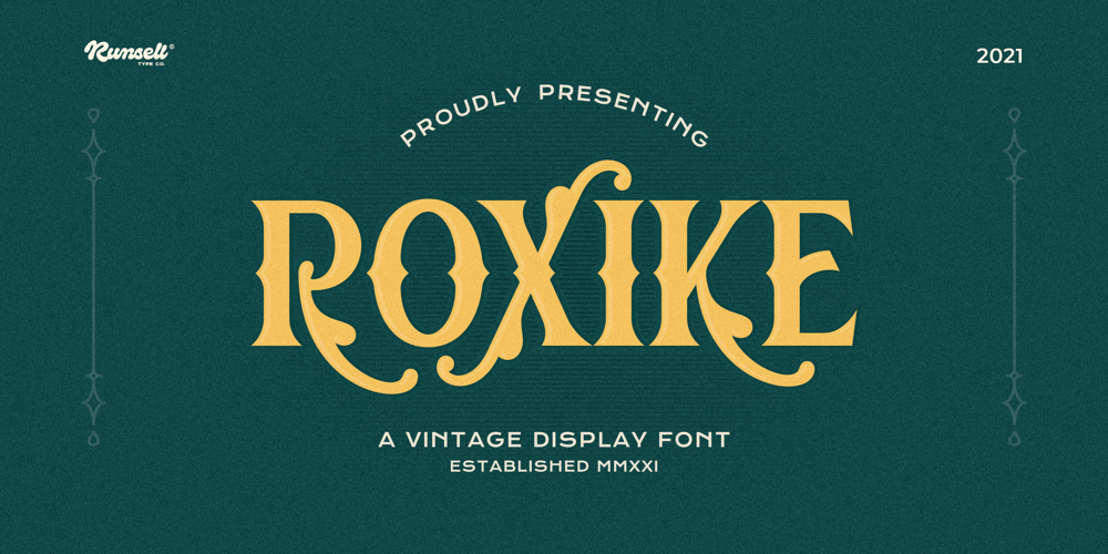 Roxike font