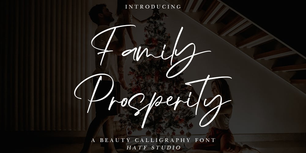Family Prosperity font